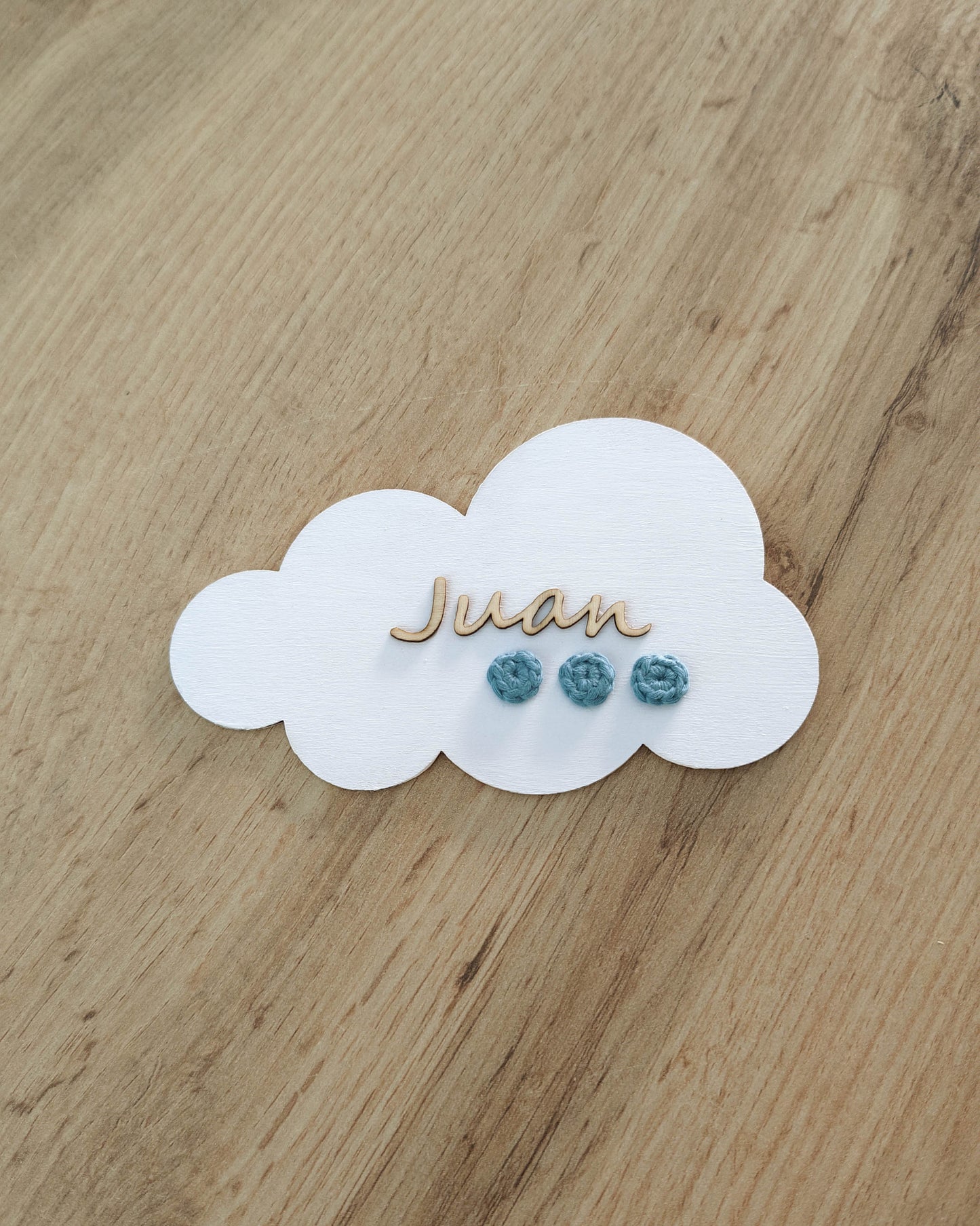 CARTEL NUBE CON NOMBRE