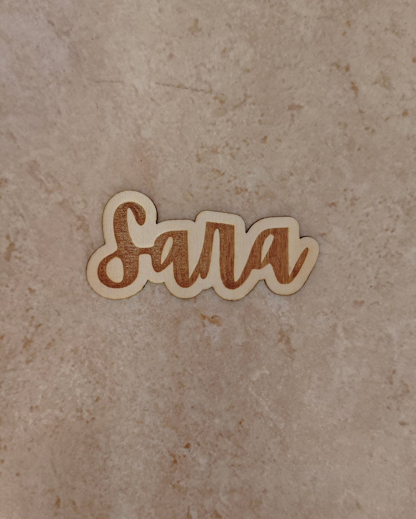 IMÁN DE MADERA PERSONALIZADO