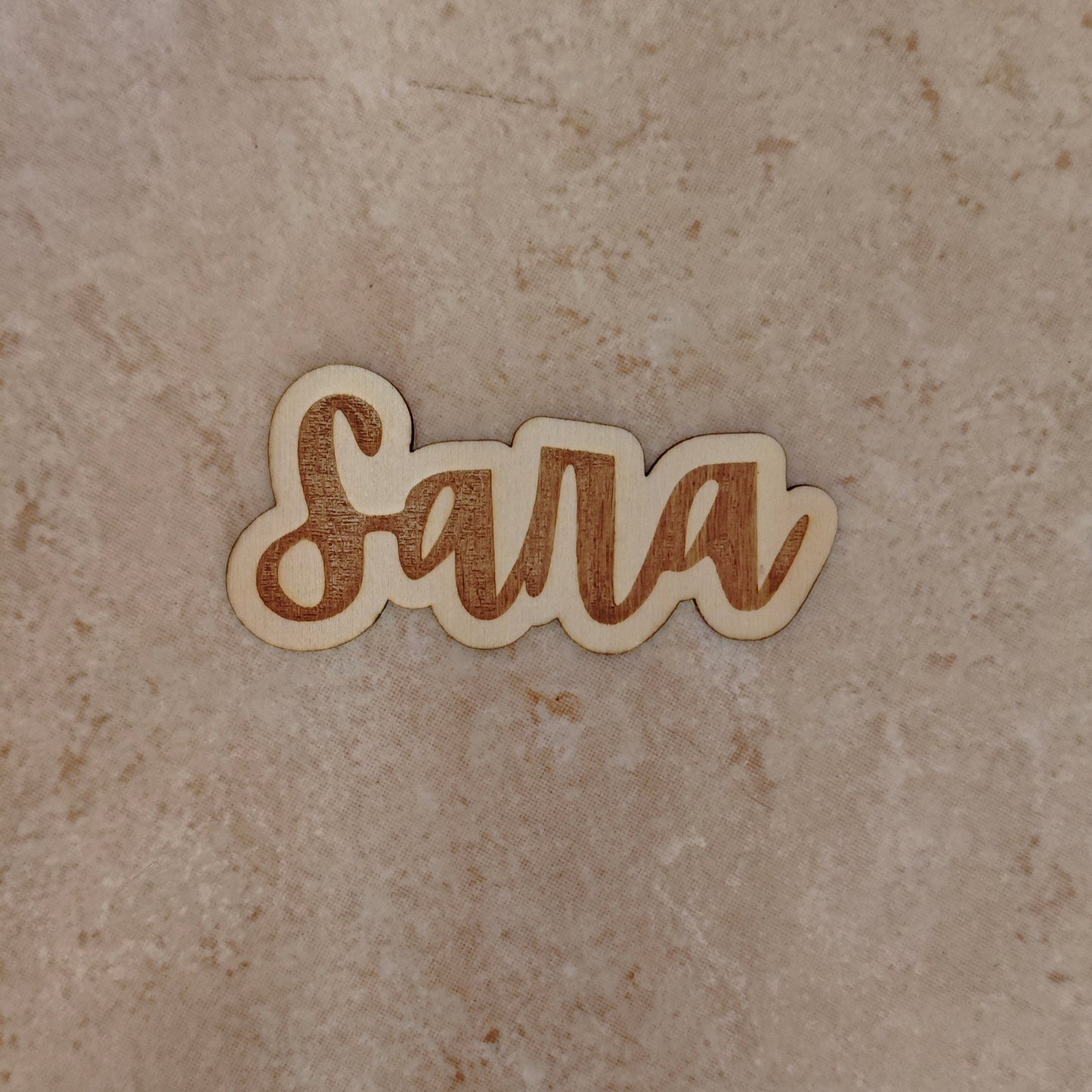 IMÁN DE MADERA PERSONALIZADO