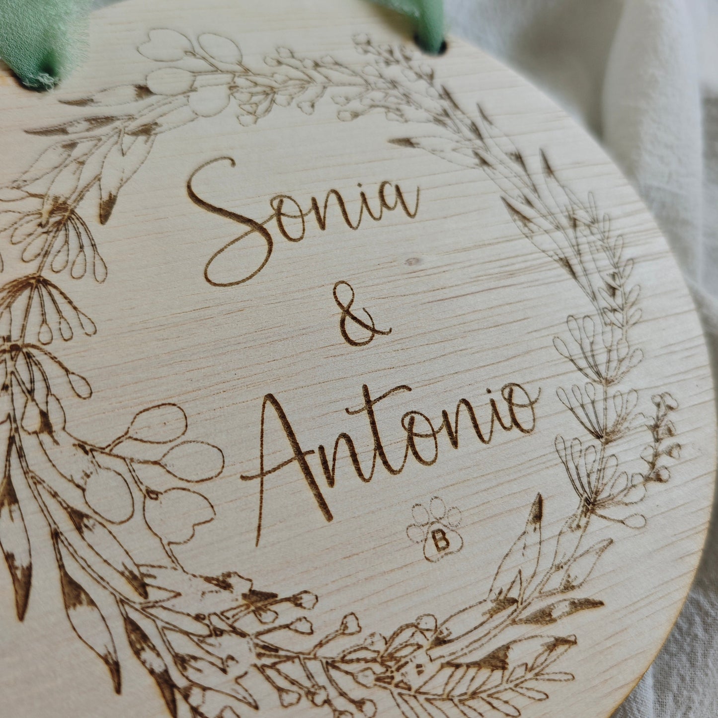 PLACA PARA COLGAR PERSONALIZADA