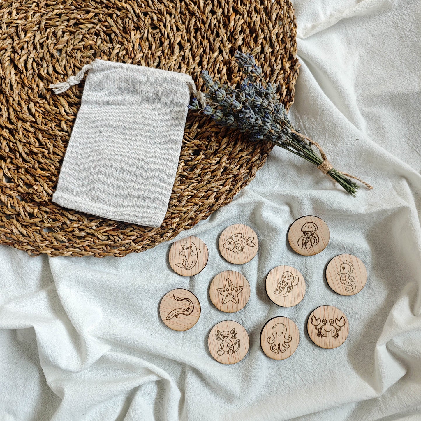 MINI MEMORY DE MADERA