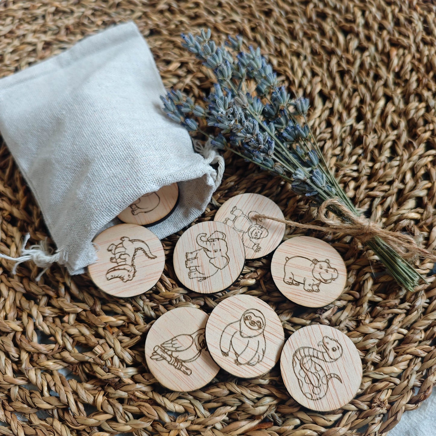 MINI MEMORY DE MADERA