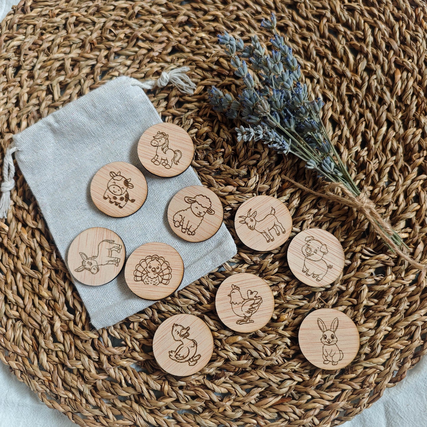 MINI MEMORY DE MADERA