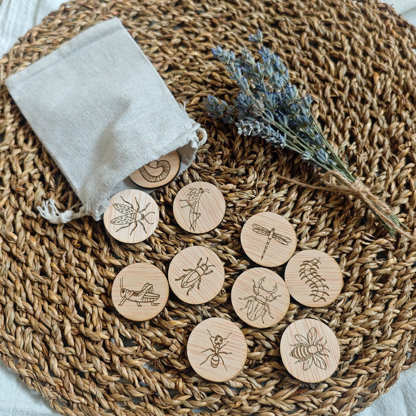 MINI MEMORY DE MADERA