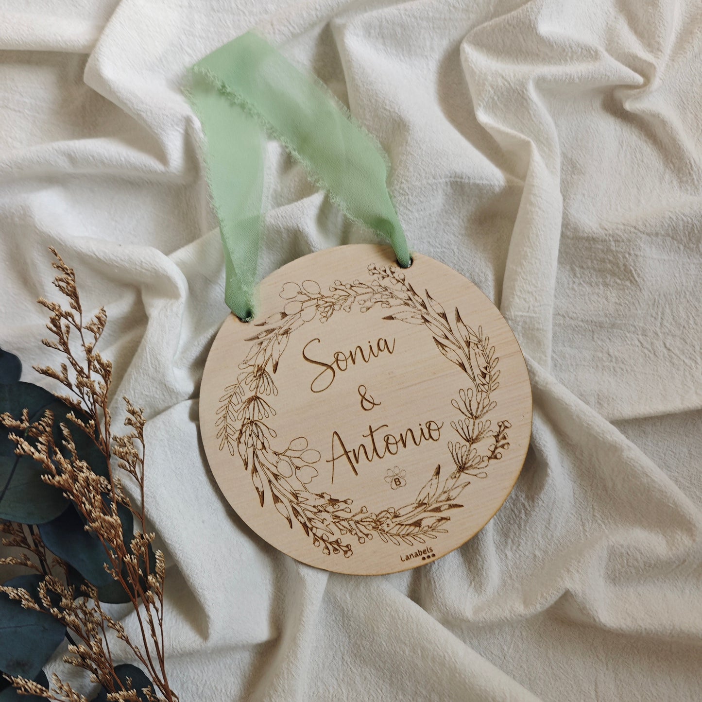 PLACA PARA COLGAR PERSONALIZADA